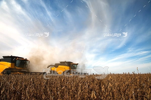 عکس ماشین آلات مزرعه کشاورزی