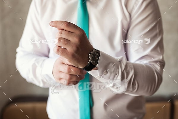 عکس پیراهن مردانه و کراوات