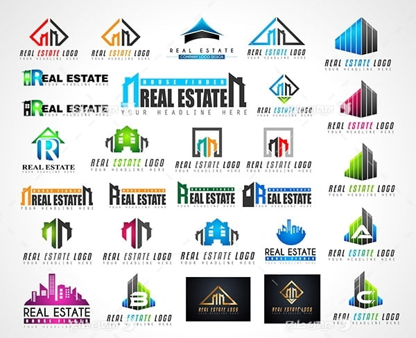 طرح لوگو ساختمان و آپارتمان