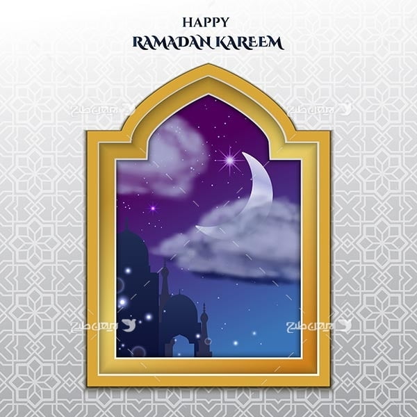 طرح وکتور بک گراند رمضان