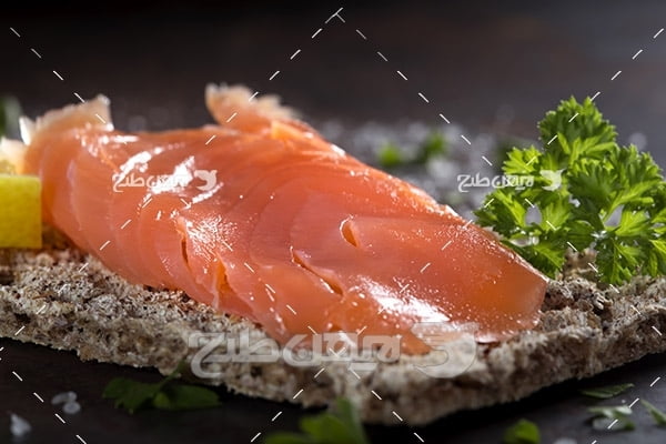 ماهی, گوشت ماهی, غذای ماهی سبزیجات لیمو