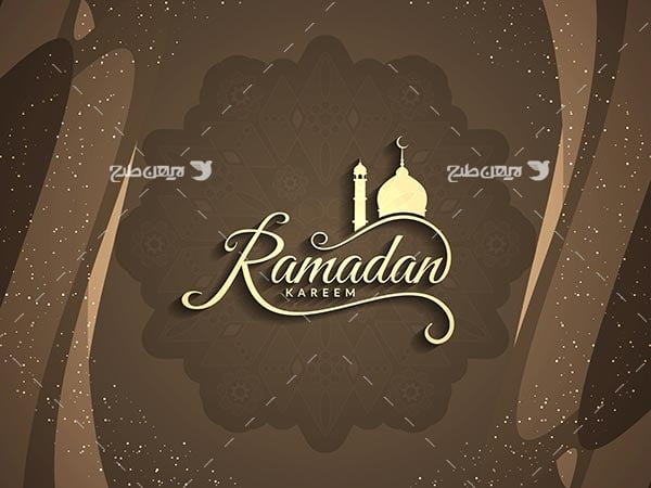 وکتور گرافیکی ماه رمضان