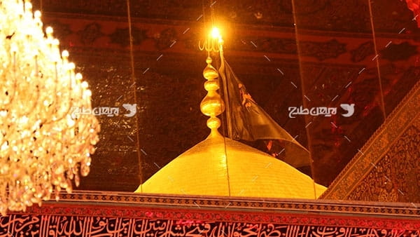 تصویر با کیفیت از حرم،گنبد و ضریح امام حسین علیه السلام