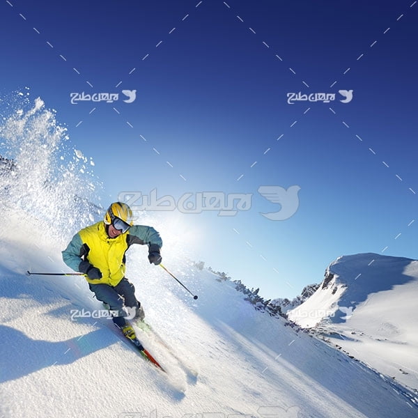 عکس ورزشی اسکی رو برف