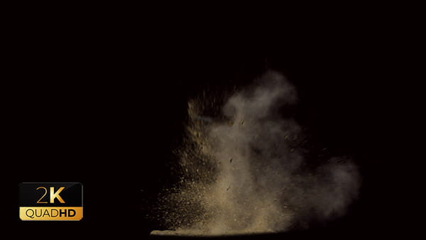فوتیج ویدیویی غبار