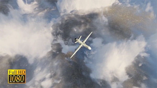 فوتیج ویدیویی نظامی هواپیما