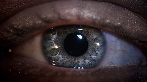 پروژه افترافکت نمایش لوگو از چشم انسان و کهکشان