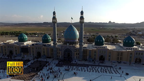 ﻿فیلم هوایی مسجد جمکران قم