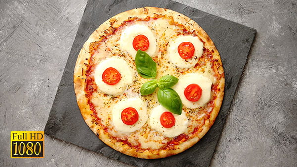 فوتیج ویدیویی پیتزا