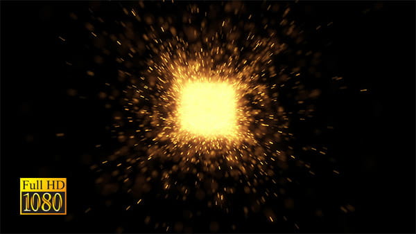 ویدئوی موشن گرافیک انفجار اسپارک