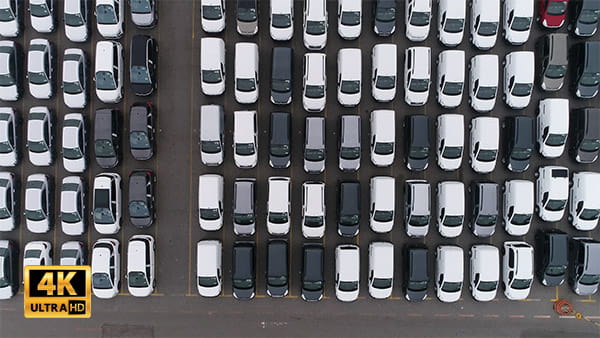 فیلم هوایی پارک خودروها