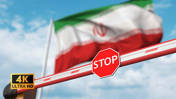 فوتیج ویدیویی ورود به ایران ممنوع