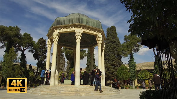 فیلم آرامگاه حافظیه شیراز