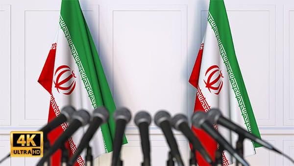 فوتیج ویدیویی مذاکره ایران