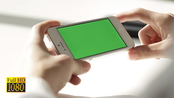 ﻿فوتیج ویدیویی اسکرین سبز موبایل