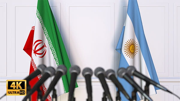 فوتیج ویدیویی مذاکره ایران و آرژانتین
