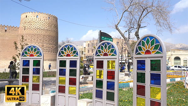 فوتیج ویدیویی کریم خان زند شیراز