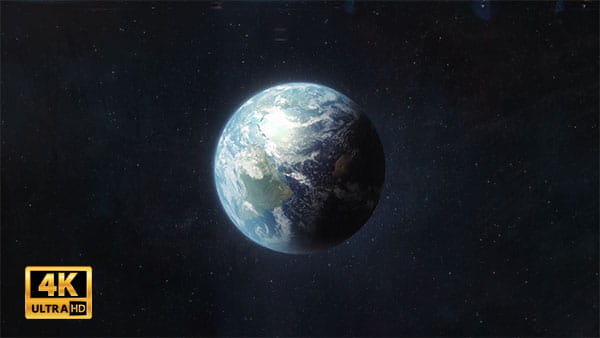 ﻿فوتیج ویدیویی نمایی کامل از کره زمین
