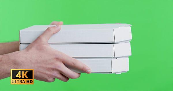 فوتیج ویدیویی جعبه پیتزا